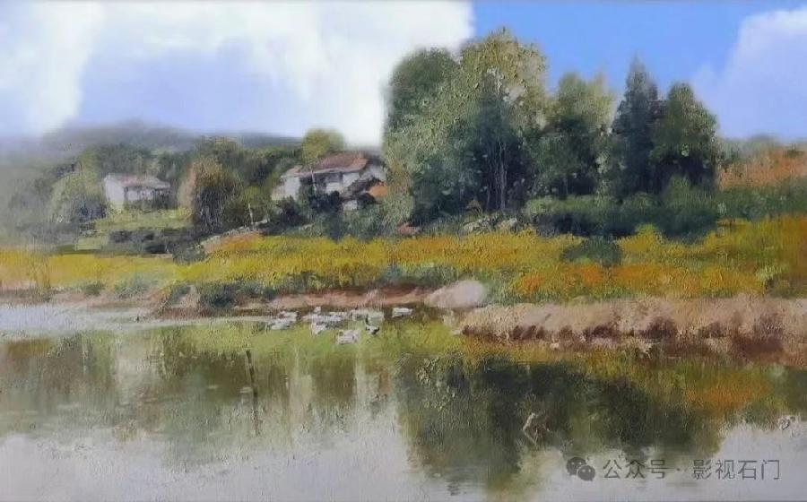 诗化的风景——李柯油画风景写生（图9）