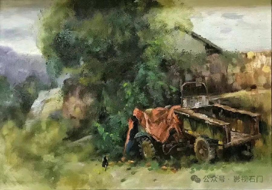 诗化的风景——李柯油画风景写生（图7）