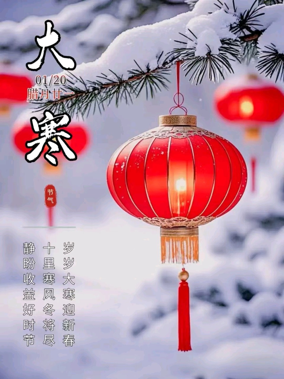 七绝-大寒随吟～诗||胡斌（桃花园君）（图13）