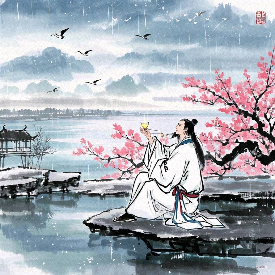 【山海诗社】诗人石梦华《无题》诗5首欣赏（图7）