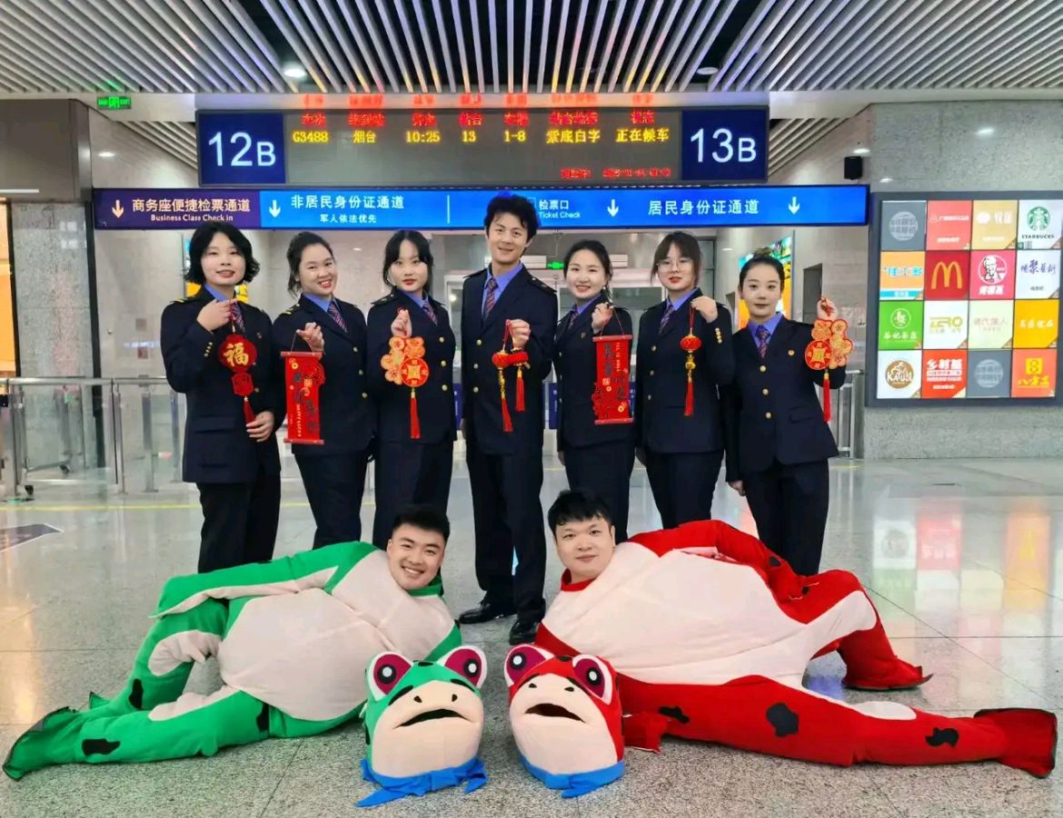 「春运快报」涪工春运团旗红‖涪陵工务段关团联手兵分三路战春运（图8）
