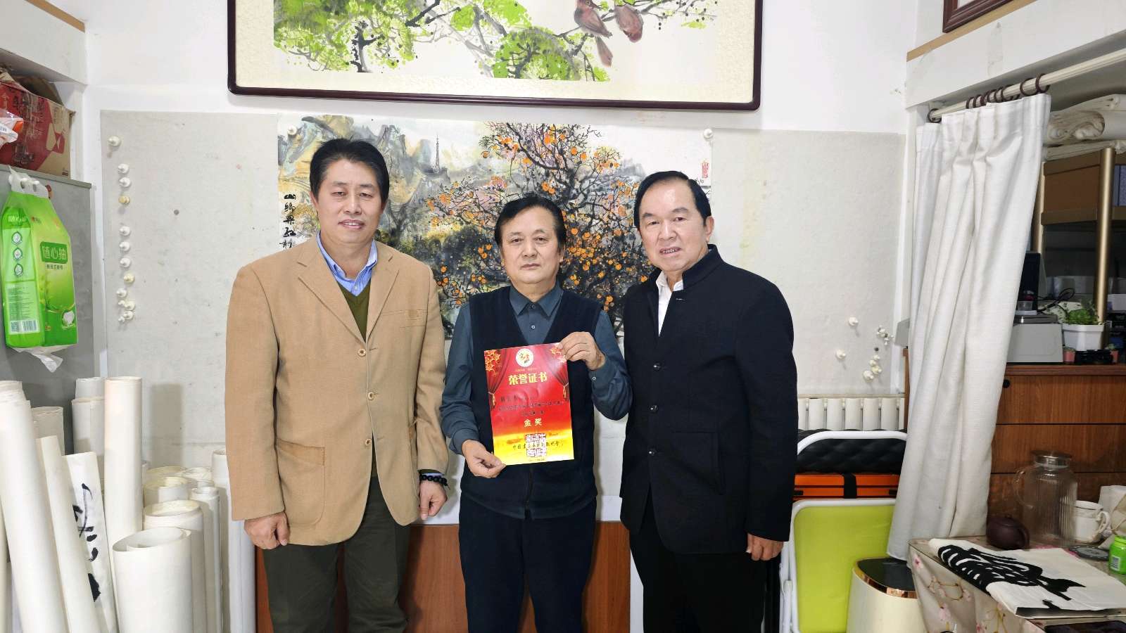 韩长水书画作品荣获 2025第八届中国书画春晚全国书画大赛《金奖》《书法金奖》及全国楹联(春联)大赛《书法金奖》(图5)
