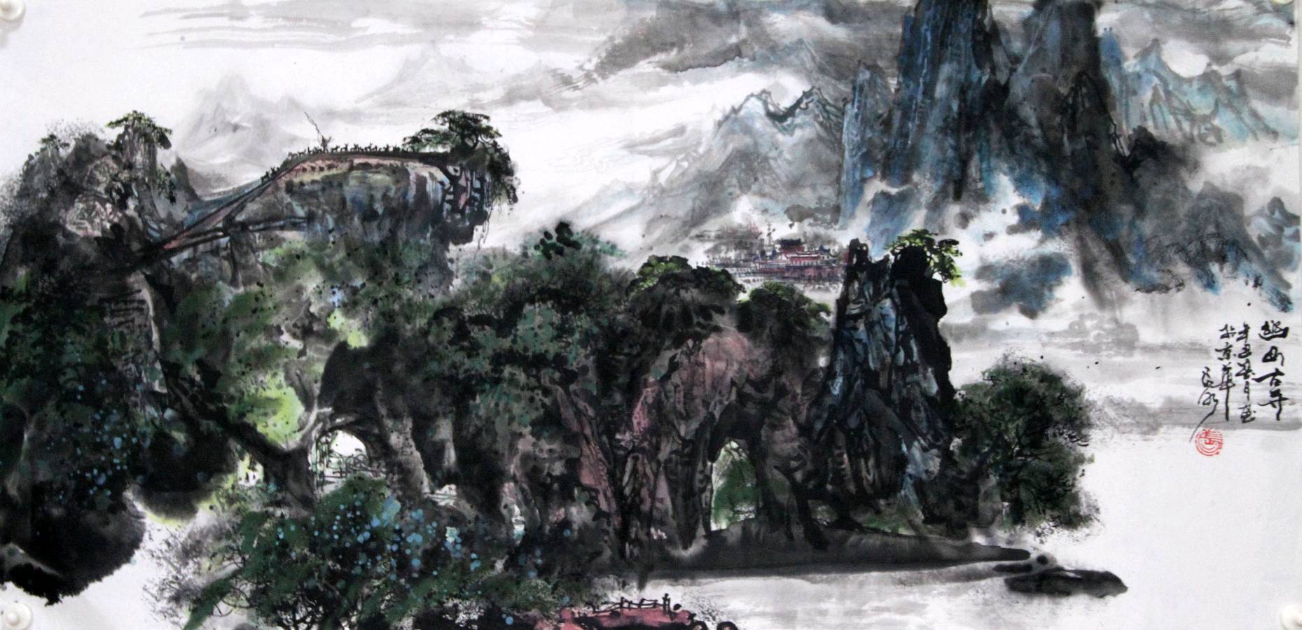 韩长水书画作品荣获 2025第八届中国书画春晚全国书画大赛《金奖》《书法金奖》及全国楹联（春联）大赛《书法金奖》（图10）