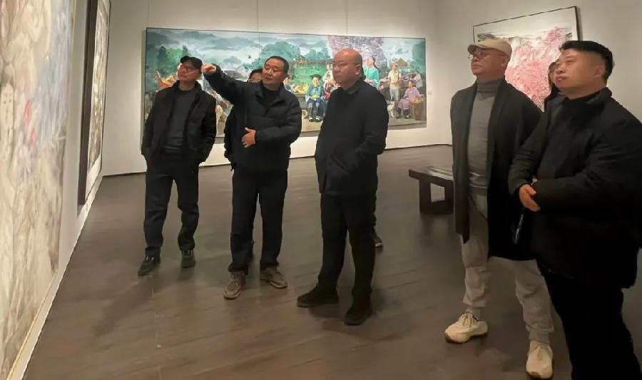 翰墨丹青贺新春《时和岁丰》——全国书画名家作品迎春展开展（图2）