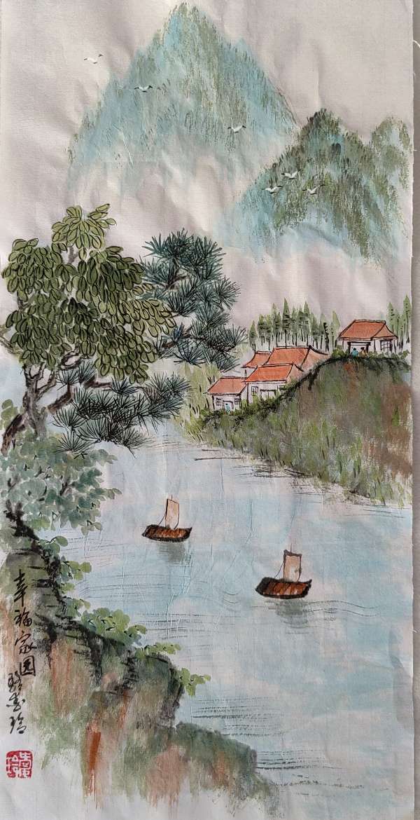 【湖北楚商书画院】第6期||特别推荐～骆爱玲国画欣赏（图19）