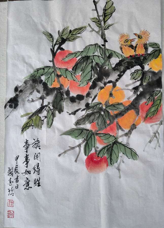 【湖北楚商书画院】第6期||特别推荐～骆爱玲国画欣赏（图6）