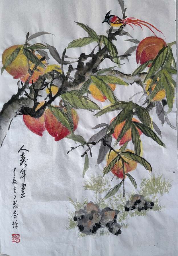 【湖北楚商书画院】第6期||特别推荐～骆爱玲国画欣赏（图8）