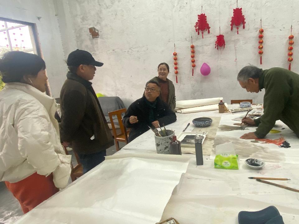 浓彩庆新年 墨缘传祝福（图2）