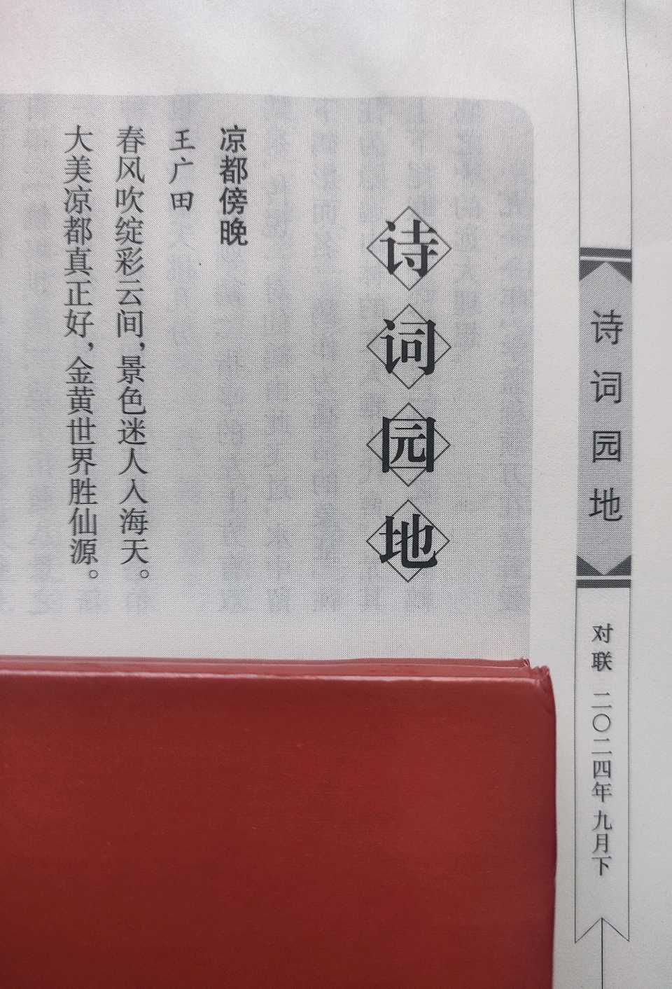 王广田:新诗《两条小狗》载《赤子乡土诗人》2026年第3期,存谢!(图72)