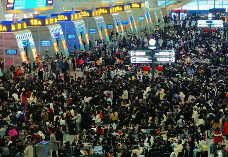 坐火车回家过年的往事文/流淌的小河（图3）