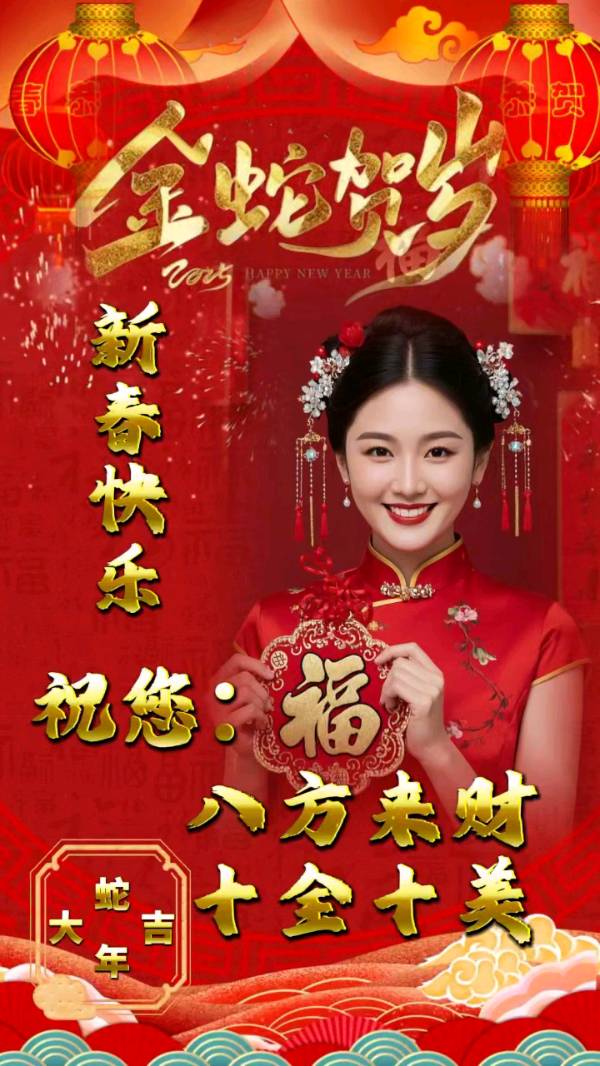 〖春节专刊〗⑥《灵蛇献瑞迎新春——2025年春节献词》作者:成振林/陕西宝鸡（图4）