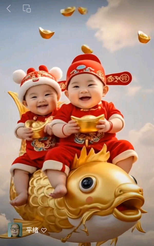 萌娃过年趣事图集锦（图9）