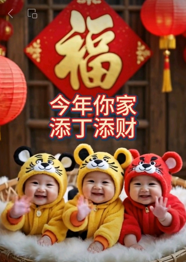 萌娃过年趣事图集锦（图12）