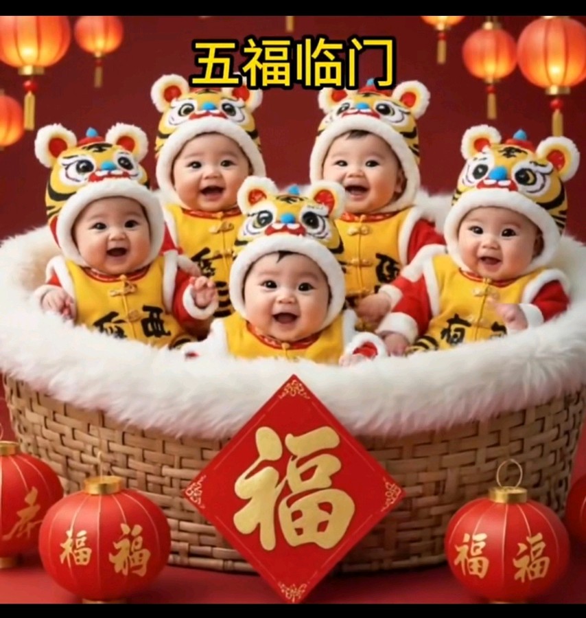 萌娃过年趣事图集锦（图19）