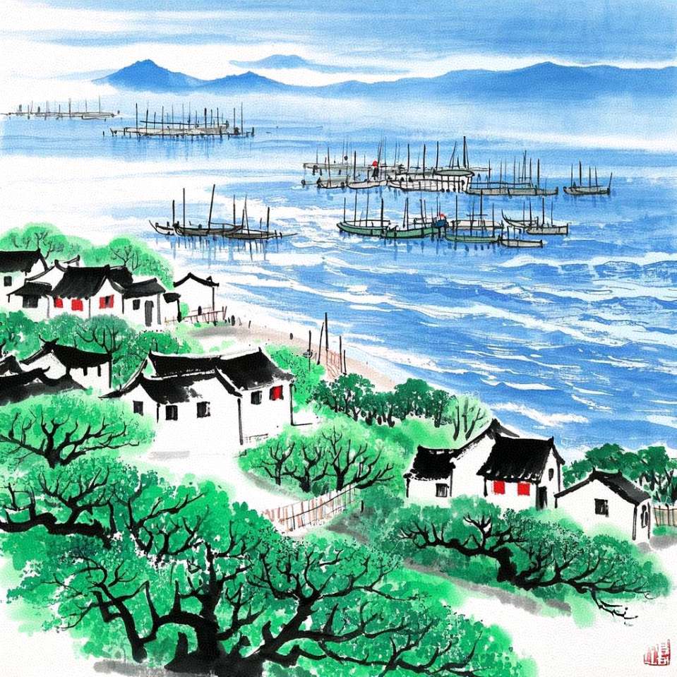 七绝·山海初春(二首)｜文/暖阁轩（图6）