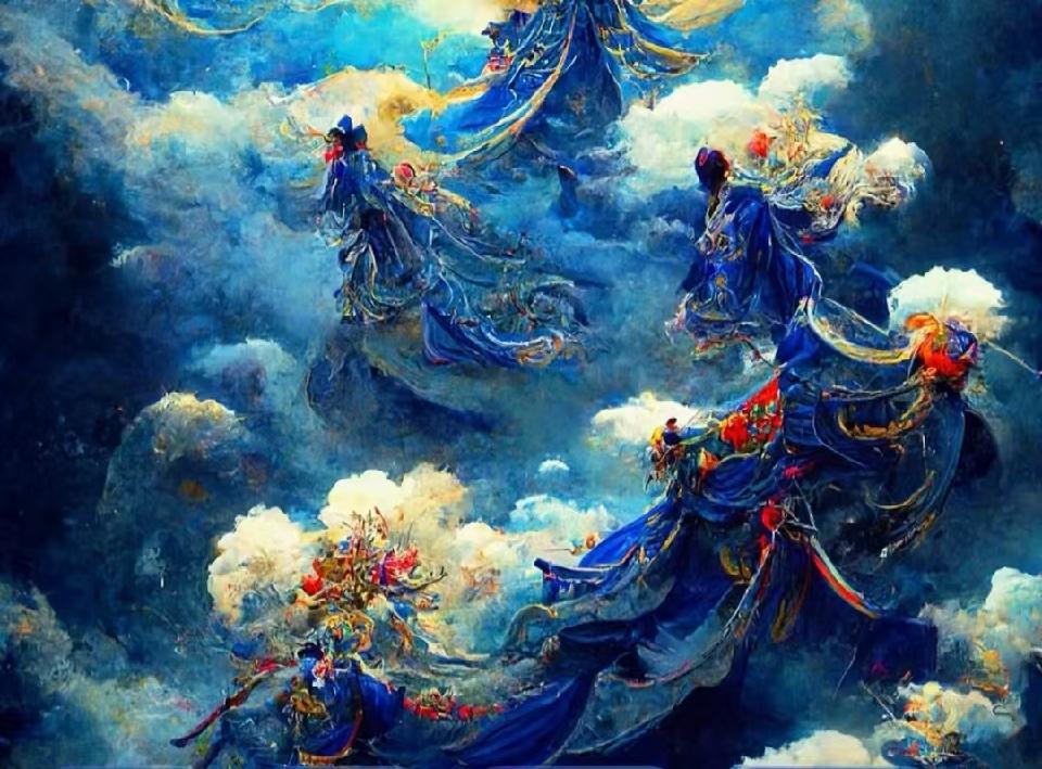 【名家诗坛】山抹微云：金蛇开春初一至初五吉祥如意（五首）海外头条（图9）