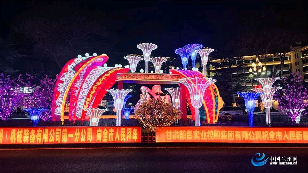 兰州西固迎春灯展即兴金夜（兰州）（图5）