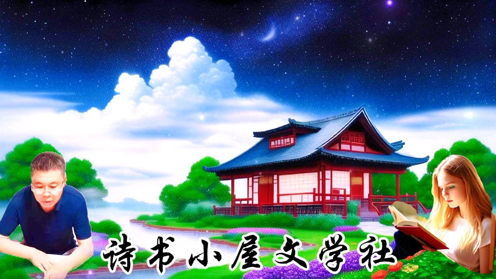 诗书小屋文学社《亚冬会我来了》！作者.朗诵.编制:陈富。
