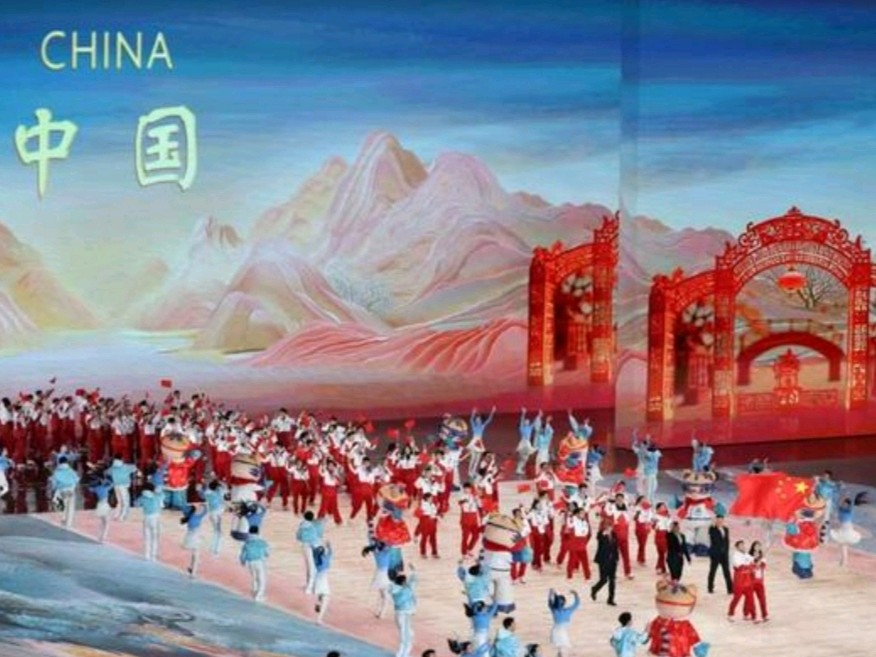 《九江文学社：北京头条》观亚冬会开幕式有感 ——精彩五瞬间 //蔡治华（甘肃）（图6）