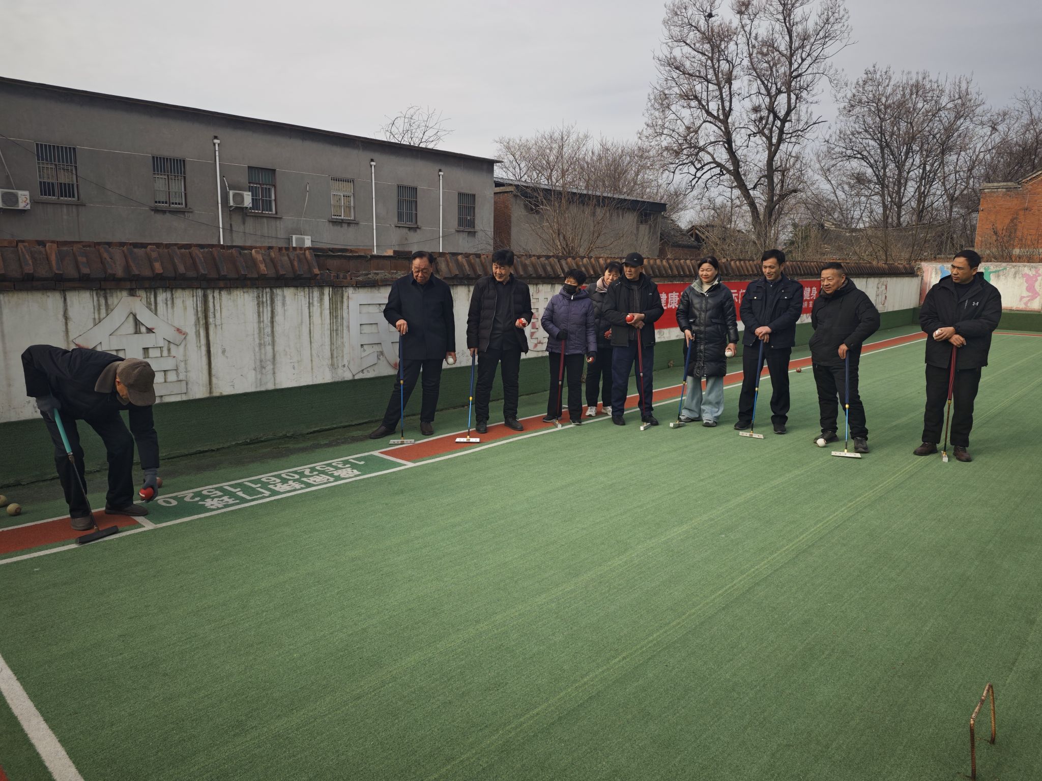 运动贺新年 门球展风采——宝丰县张八桥镇开启全民健身新篇章(图2)