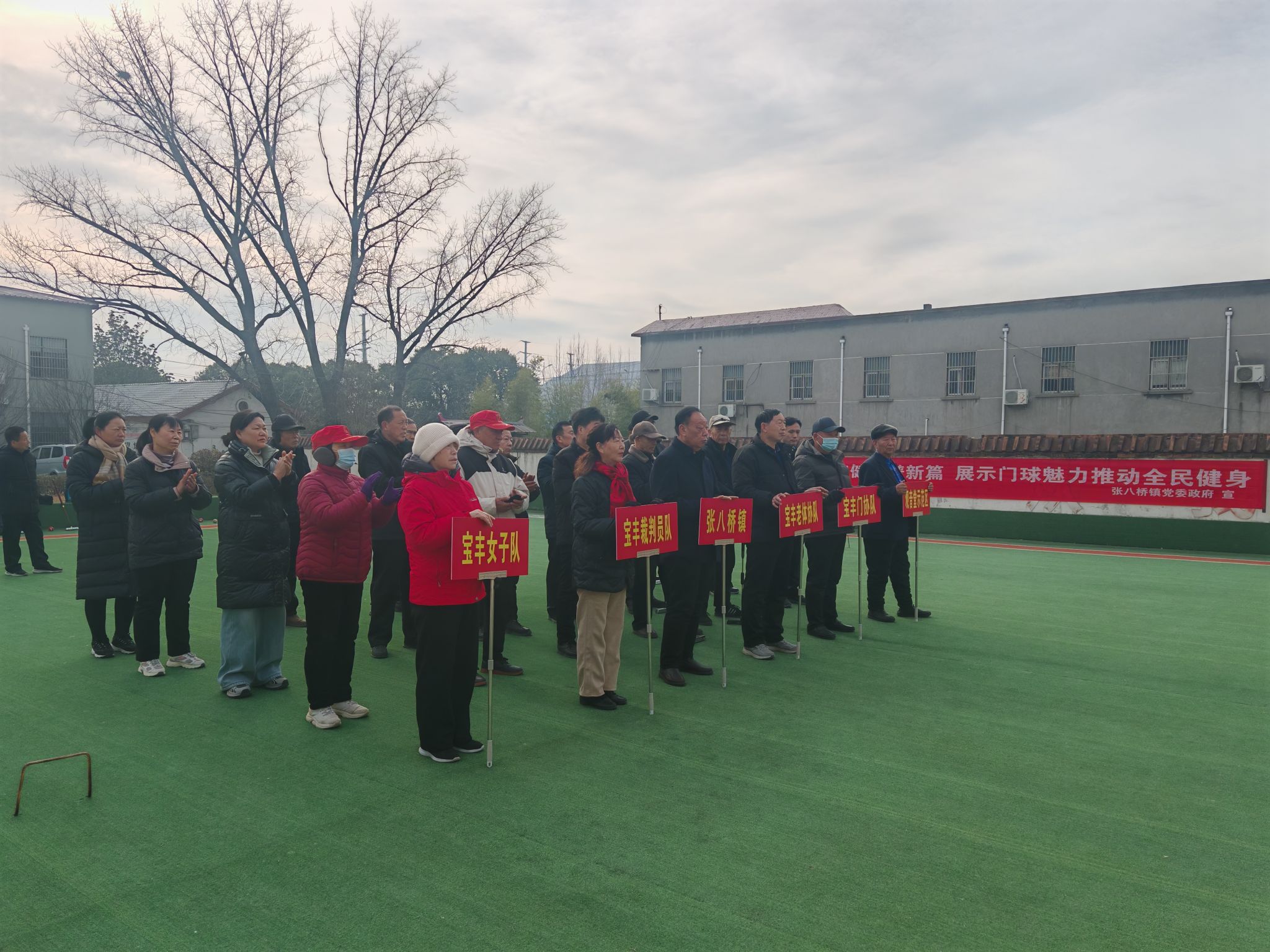 运动贺新年 门球展风采——宝丰县张八桥镇开启全民健身新篇章(图4)