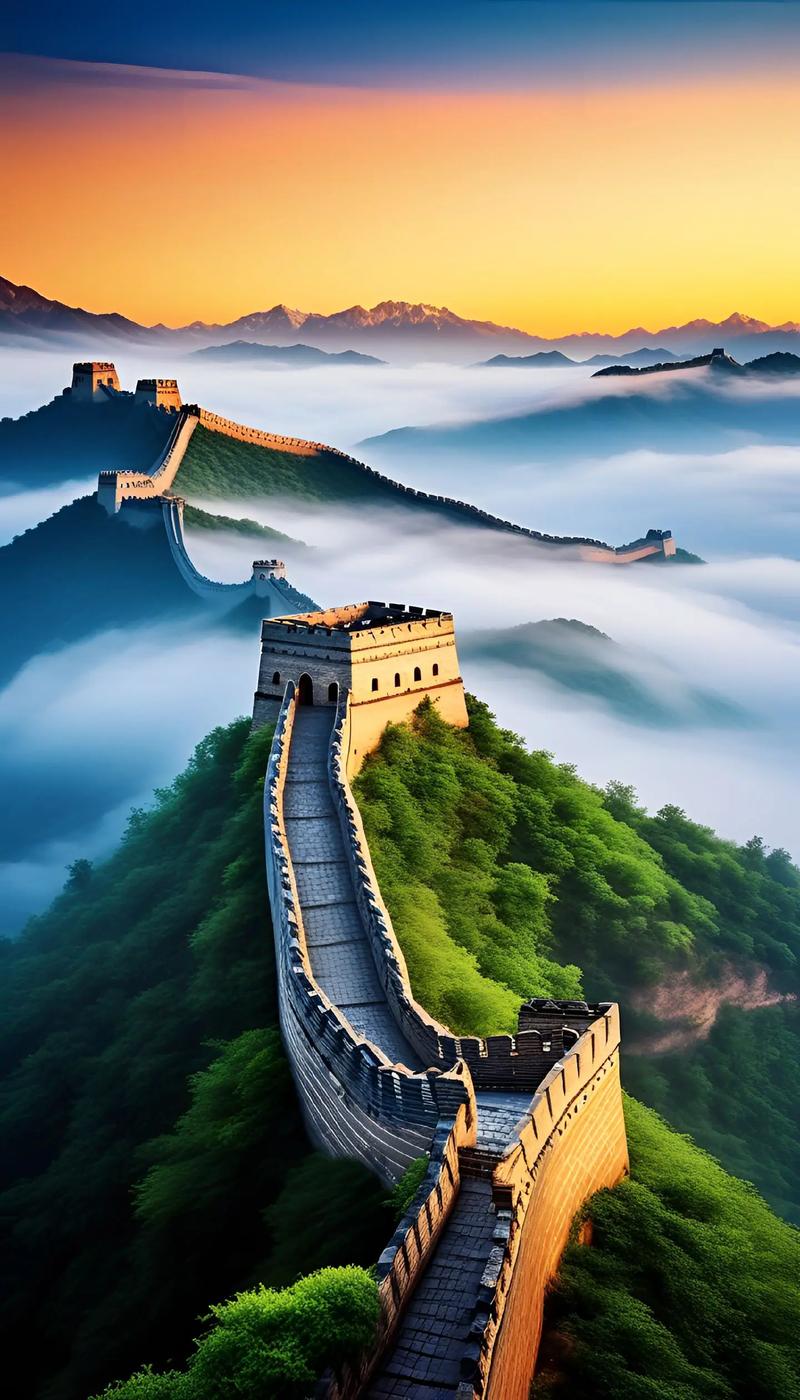 东方书剑的《西江月·长城万里》