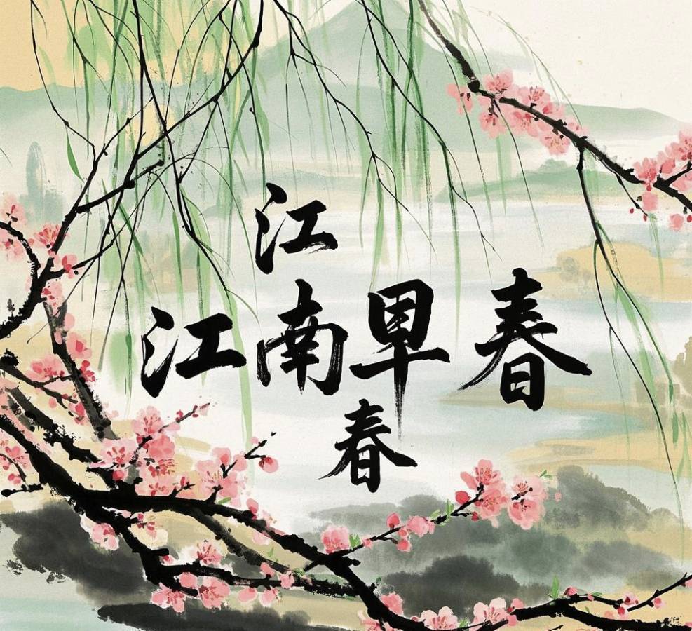湖南诗人萧明生《江南早春》外两首诗歌请大家欣赏（图7）
