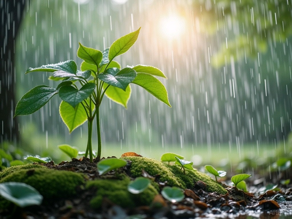 春雨润心田（二首）/春华秋实（图3）