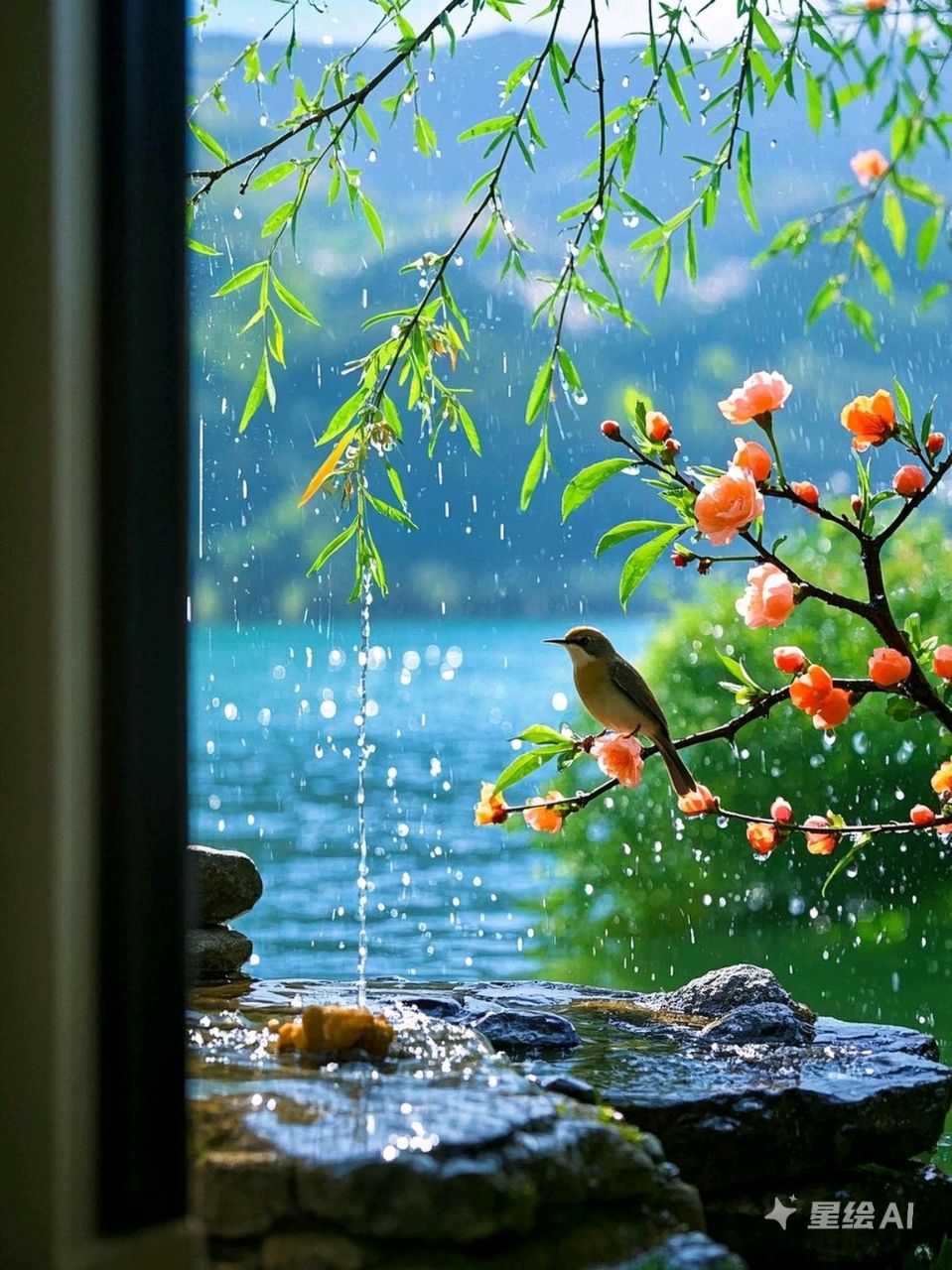 【中国诗人】春雨低语//作者：米义勇/编辑:阿琼（图2）