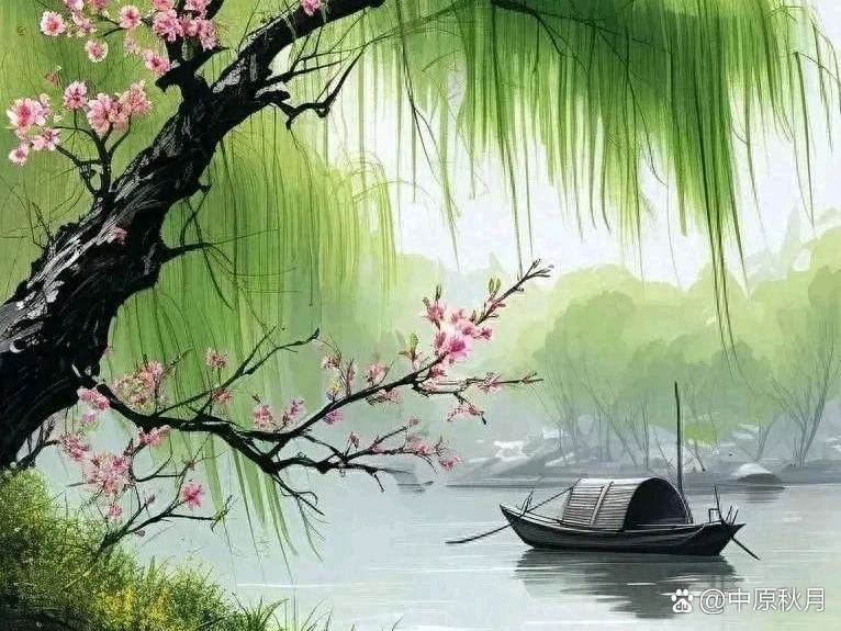 《七律 • 春夜游甘棠湖公园》作者/吴云钦