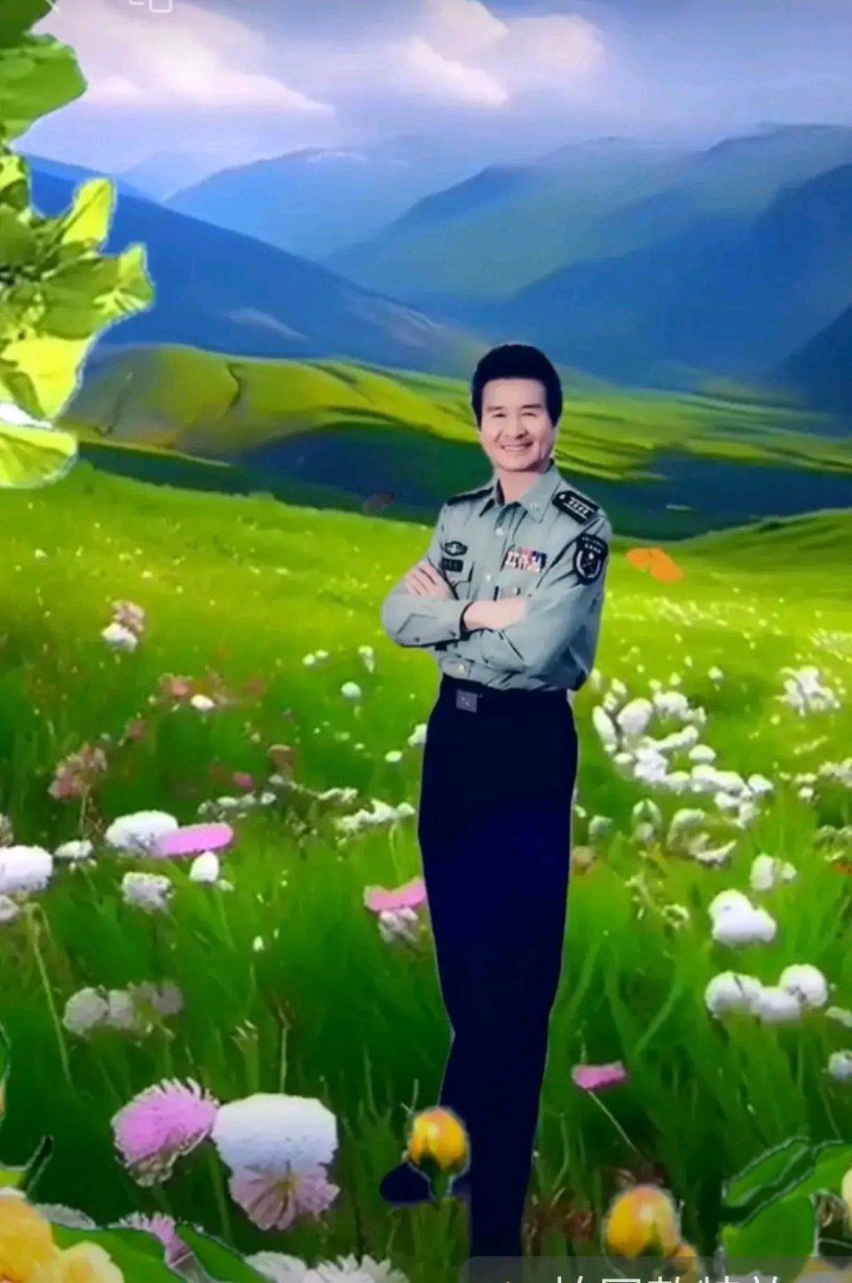 著名军旅诗人韩春久《植树节庆生日》