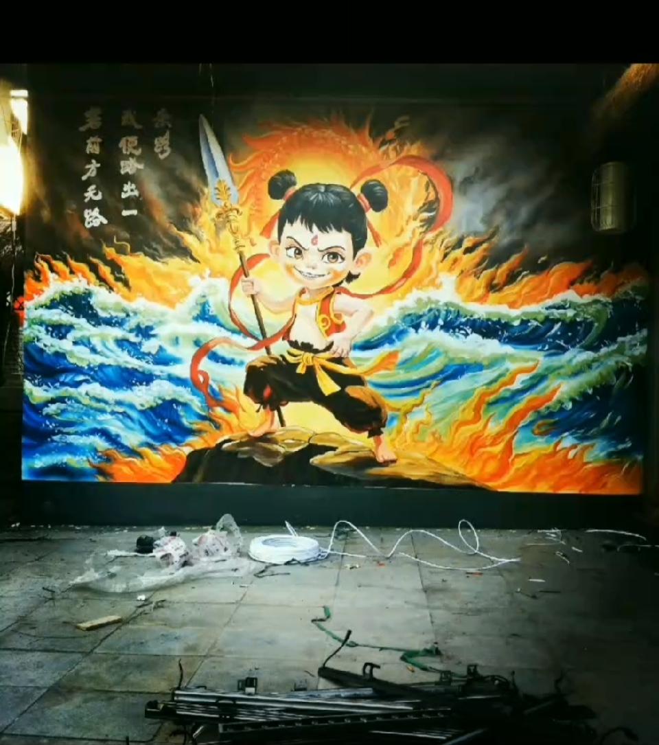 李进长的《画中春秋》