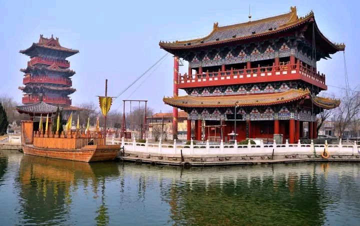 春游开封清明上河园试笔（新韵）金夜（兰州）（图3）
