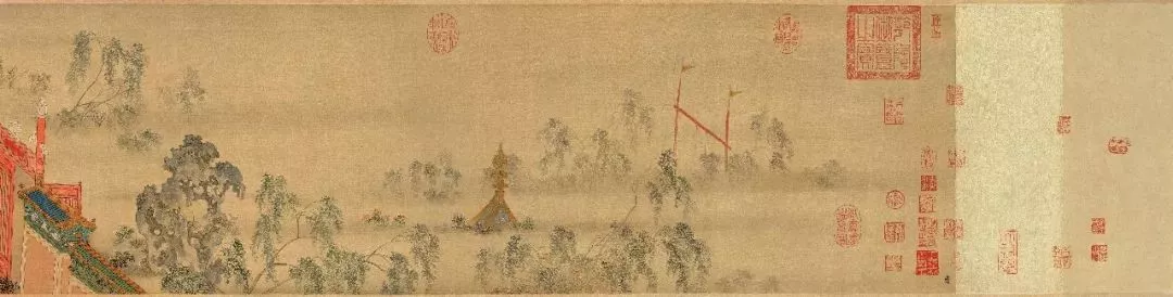 【枫雅汇看图约诗】诗人焦勇《385期》观(汉宫春晓图)有感(图8)