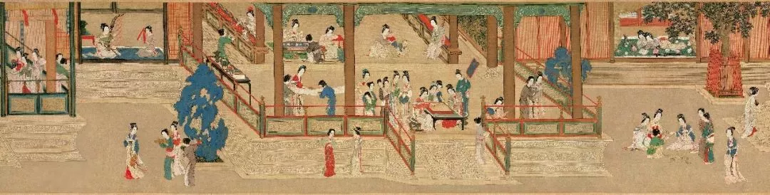 【枫雅汇看图约诗】诗人焦勇《385期》观(汉宫春晓图)有感(图5)