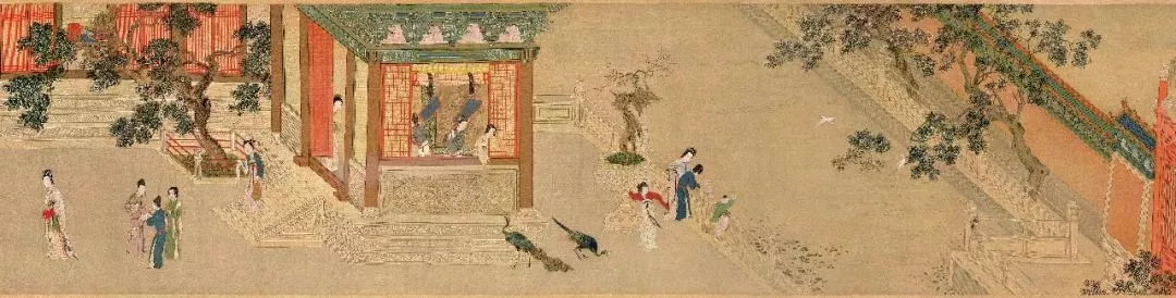 【枫雅汇看图约诗】诗人焦勇《385期》观(汉宫春晓图)有感(图7)