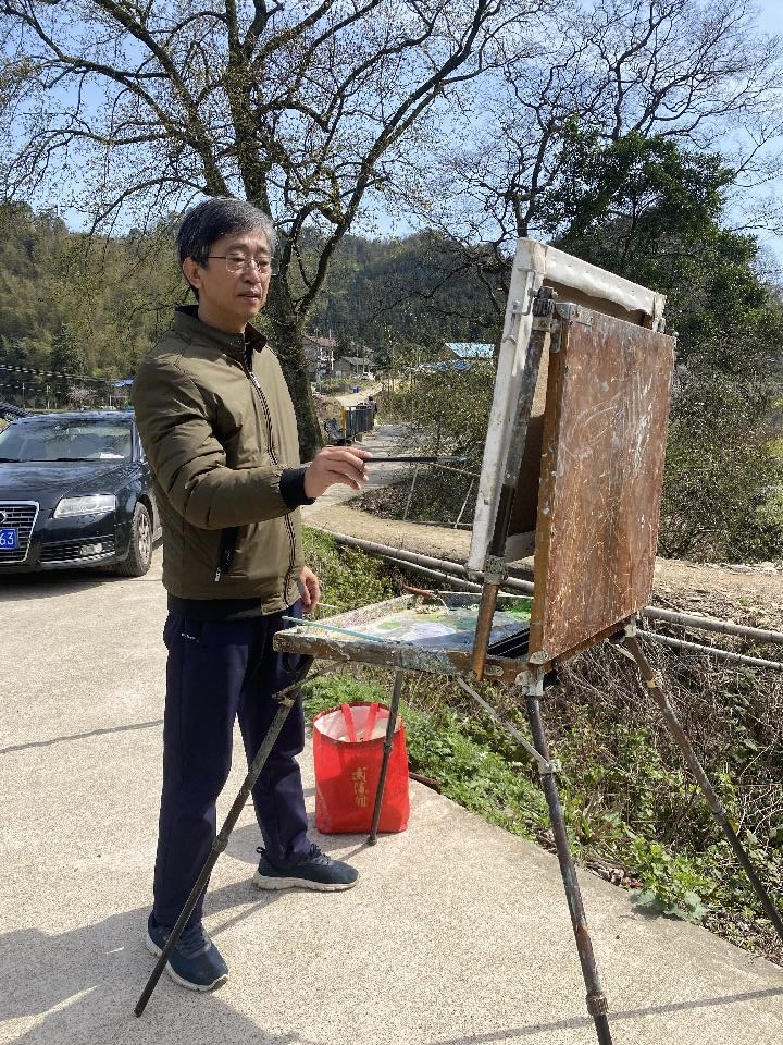浓墨重彩绘沙坪——长沙常德怀化三地画家桃源沙坪采风行