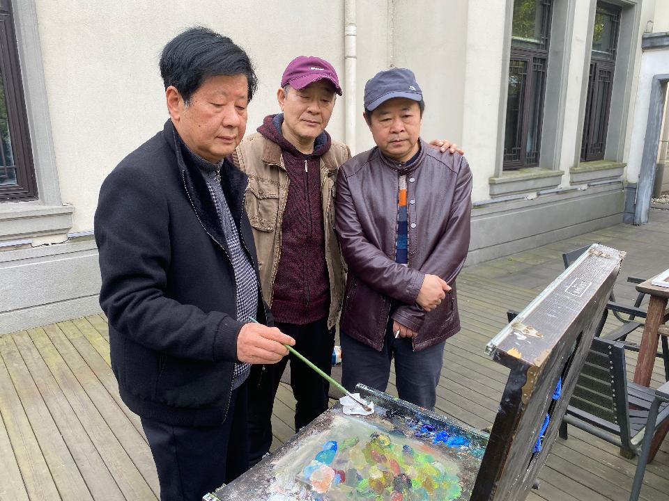 浓墨重彩绘沙坪——长沙常德怀化三地画家桃源沙坪采风行（图4）