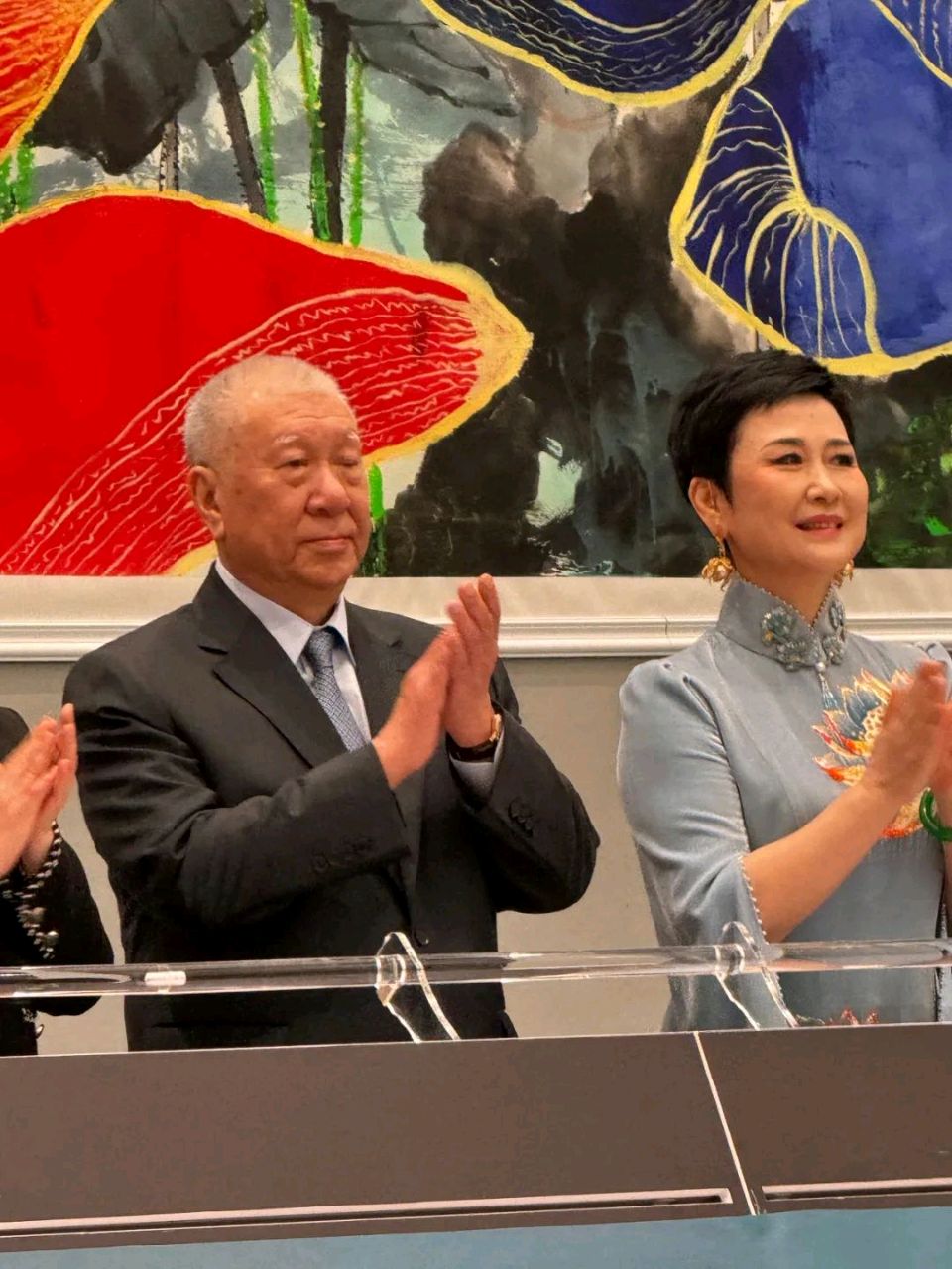 华夏文化促进会主席李小琳“爱在人间 诗琳画卷——李小琳诗书画展”在澳门举办（记者 常魁星）（图5）