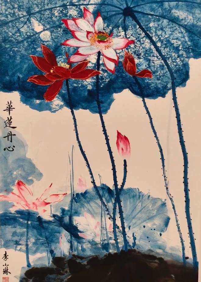 华夏文化促进会主席李小琳“爱在人间 诗琳画卷——李小琳诗书画展”在澳门举办（记者 常魁星）（图19）