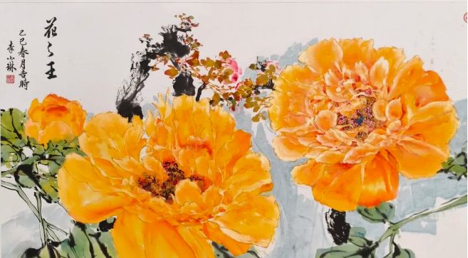华夏文化促进会主席李小琳“爱在人间 诗琳画卷——李小琳诗书画展”在澳门举办（记者 常魁星）（图12）