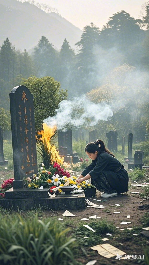 【名家风采】古风 清明祭祀//文/丁开平（江苏）（图6）