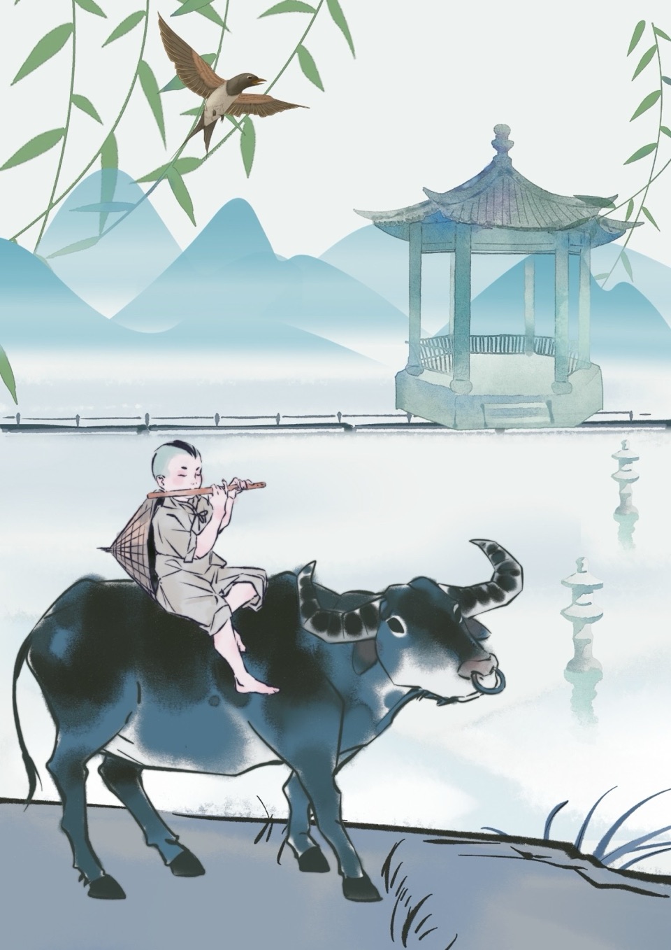 山谷幽兰朗诵《清明感怀清明联》文/江花（北京）世界诗歌金话筒朗诵团【世界诗人名人展】13635期（图7）