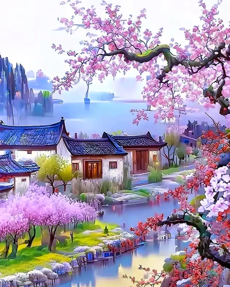 【新山东文学社】《重寻桃花源(十首)》作者/剑如虹 主播/笑笑(图4)
