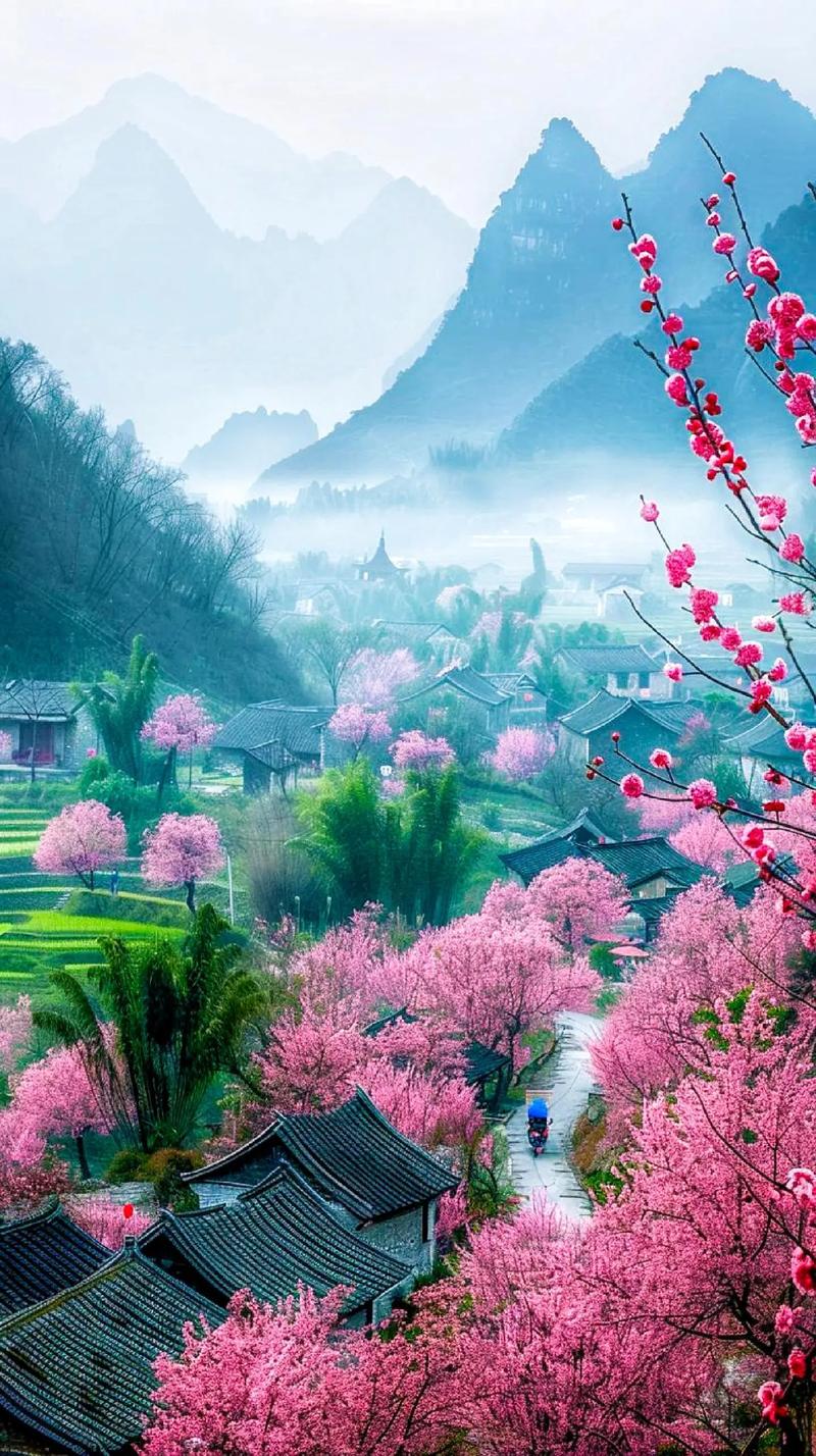 【新山东文学社】《重寻桃花源(十首)》作者/剑如虹 主播/笑笑(图7)