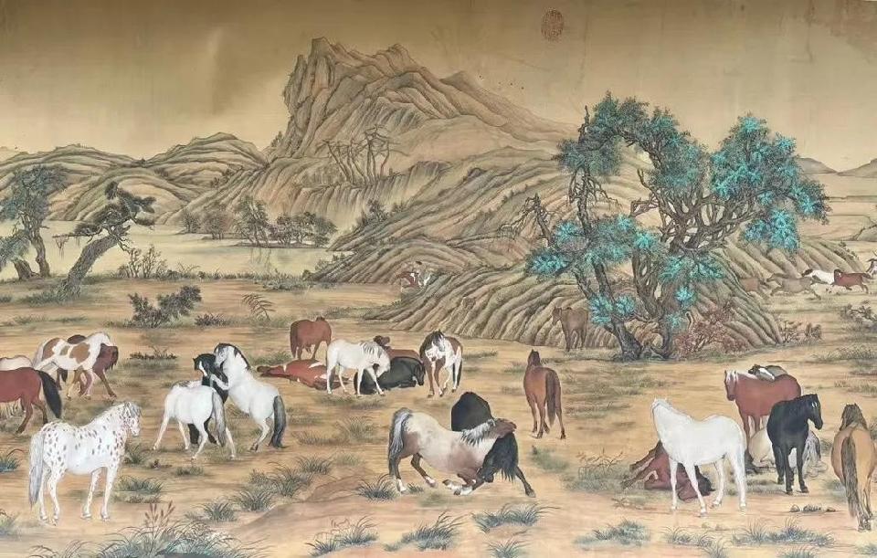 【枫雅汇看图约诗】第380期《百骏图》(图7)