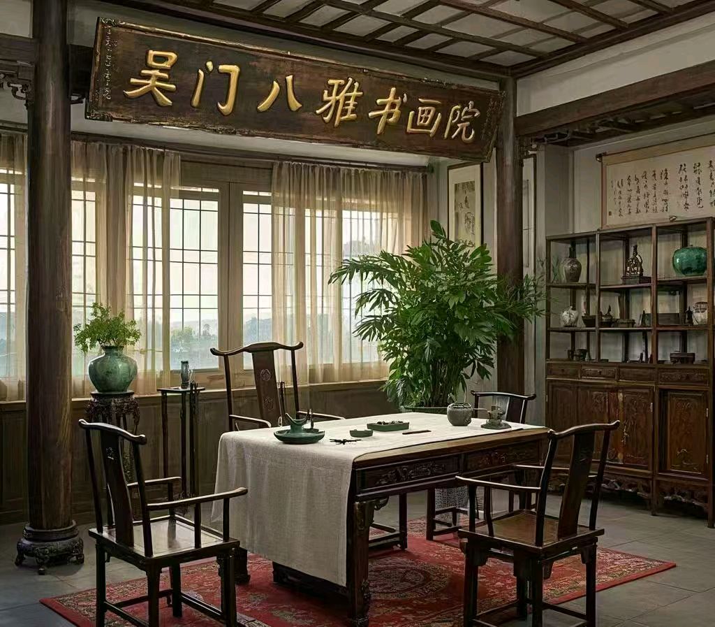 徐州书画名家，江苏徐州粱景山吴门八雅书画院名誉院长作品，祝贺吴门八雅书画院2023-2025年连续3年被全网评为中国最有实力最有影响力的书画院！全国50个分院(（图34）