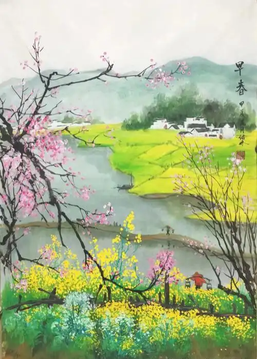 【新山东文学社】《春之韵(十二首)》作者/江淮闲客 主播/天空(图6)