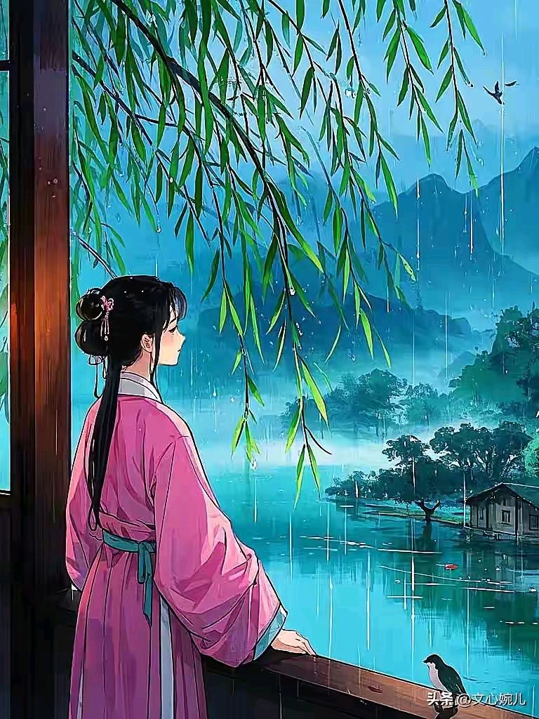 【故道文化·6640】婉蓉诗作《春园秀色》（图2）