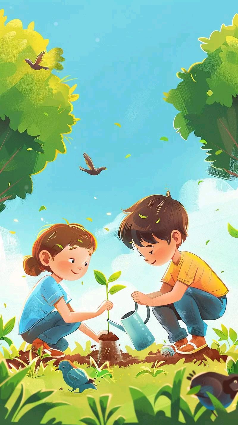 植树忙～诗◑吴永良（图14）